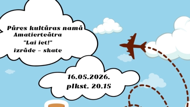 Amatierteātra "lai iet" izrāde
