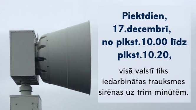 Sirēnu pārbaude