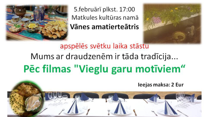 Vānes amatierteātra viesizrāde Matkulē