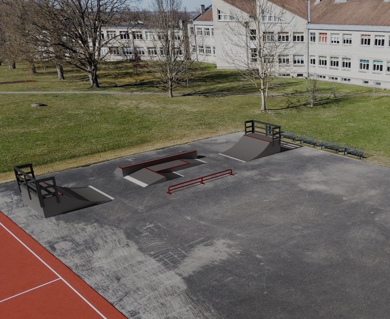 “Tumes skeitparks (Tume SKATE)” Tumē