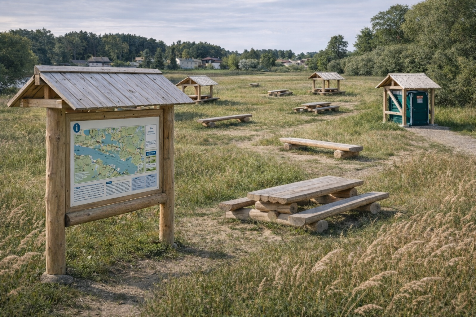 “Piknika vietas izveide Čigānu ezera pļavā” Tukumā