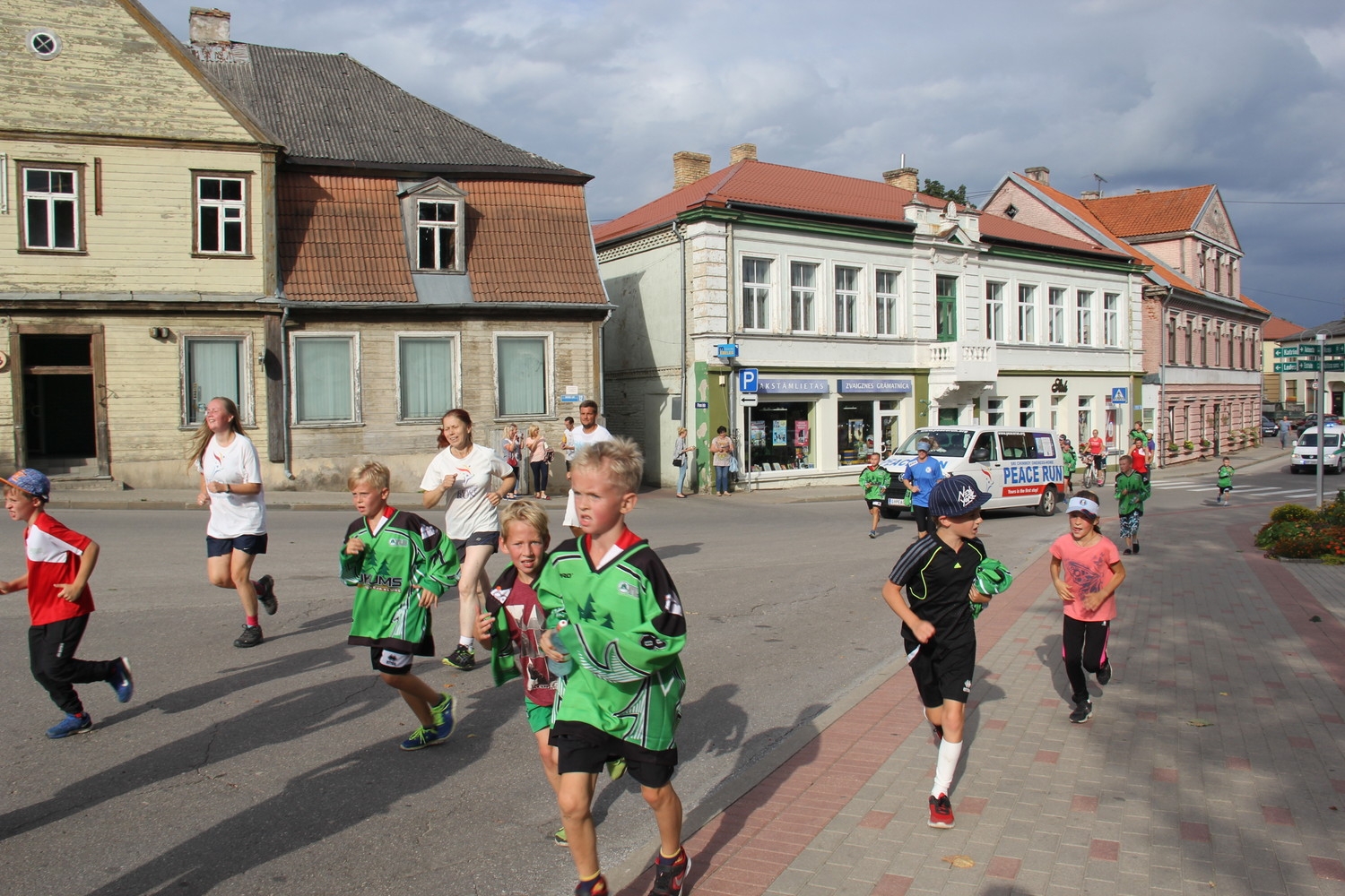 Miera skrējiens cauri Tukumam