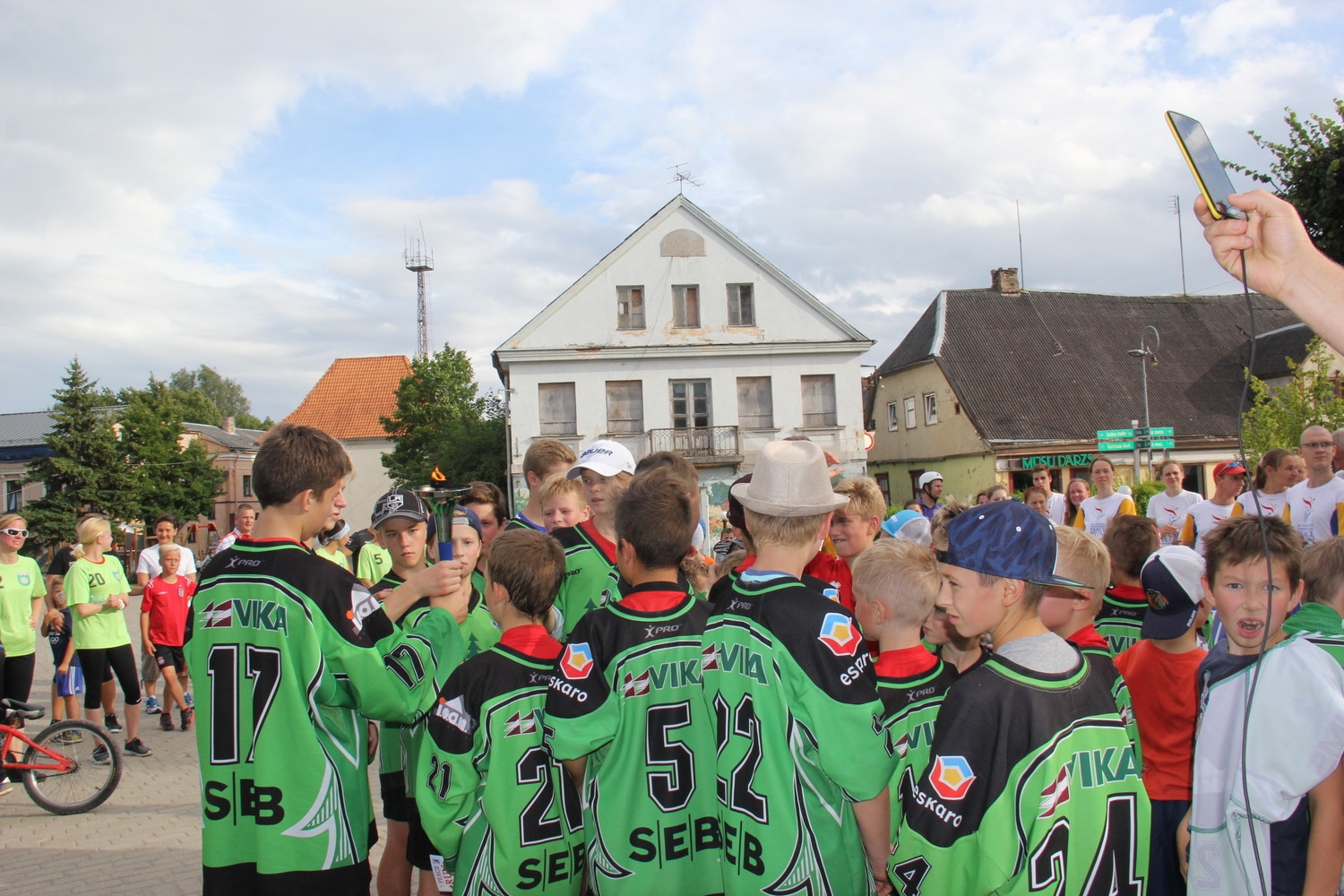 Miera skrējiens cauri Tukumam