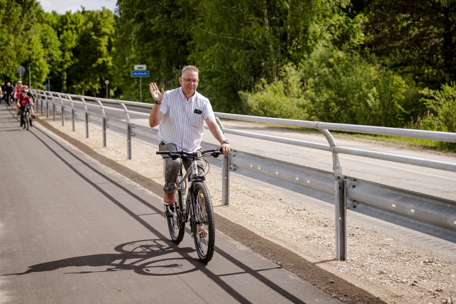 Atklāts gājēju un velosipēdistu celiņš starp Tukumu un Milzkalni