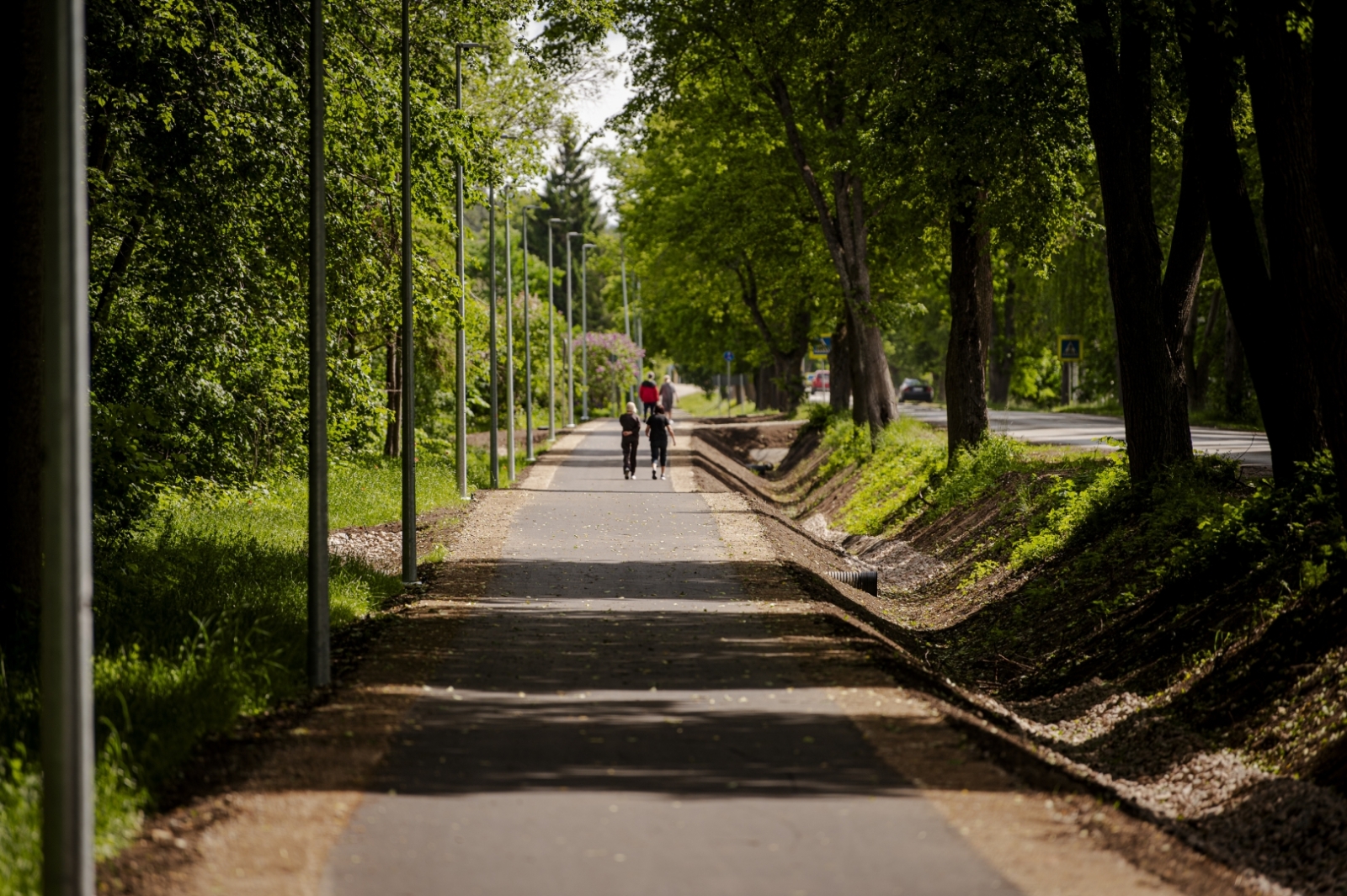 Atklāts gājēju un velosipēdistu celiņš starp Tukumu un Milzkalni