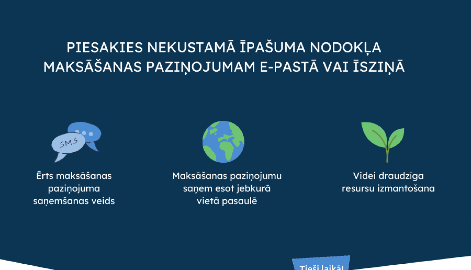 3 iemesli, kāpēc saņemt nekustamā īpašuma nodokļa maksāšanas paziņojumu elektroniski