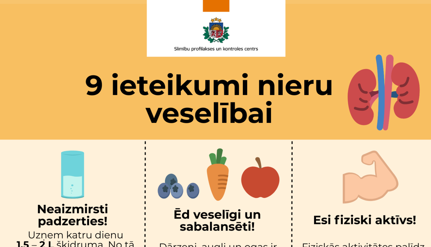 Šodien tiek atzīmēta Pasaules nieru diena