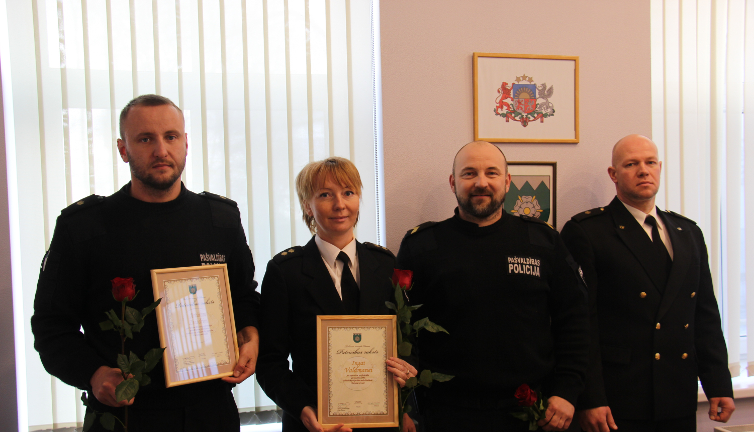 Tukumā tika atzīmēta Policijas darbinieku diena