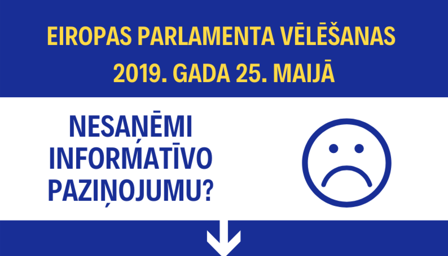 Eiropas Parlamenta vēlēšanas jau 25. maijā