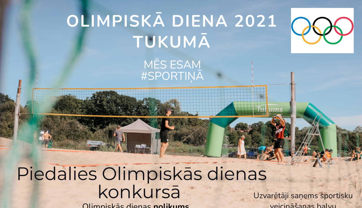 Olimpiskā diena Tukumā 2021