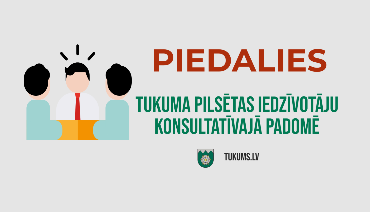 Piedalies Tukuma pilsētas