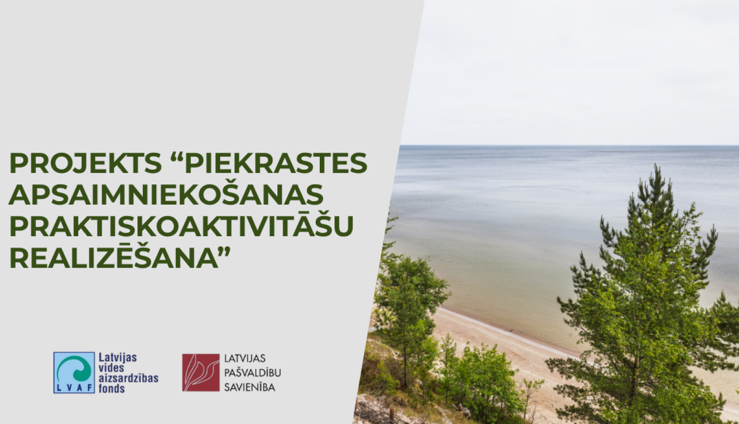 projekets piekrastes apsaimniekošana