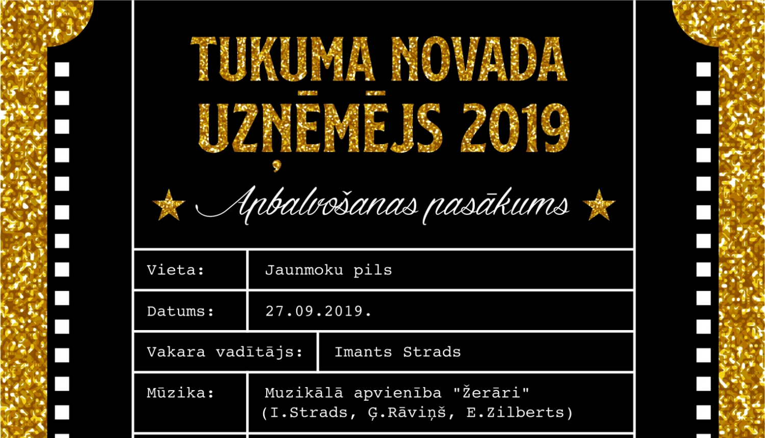 afiša Tukuma novada uzņēmējs