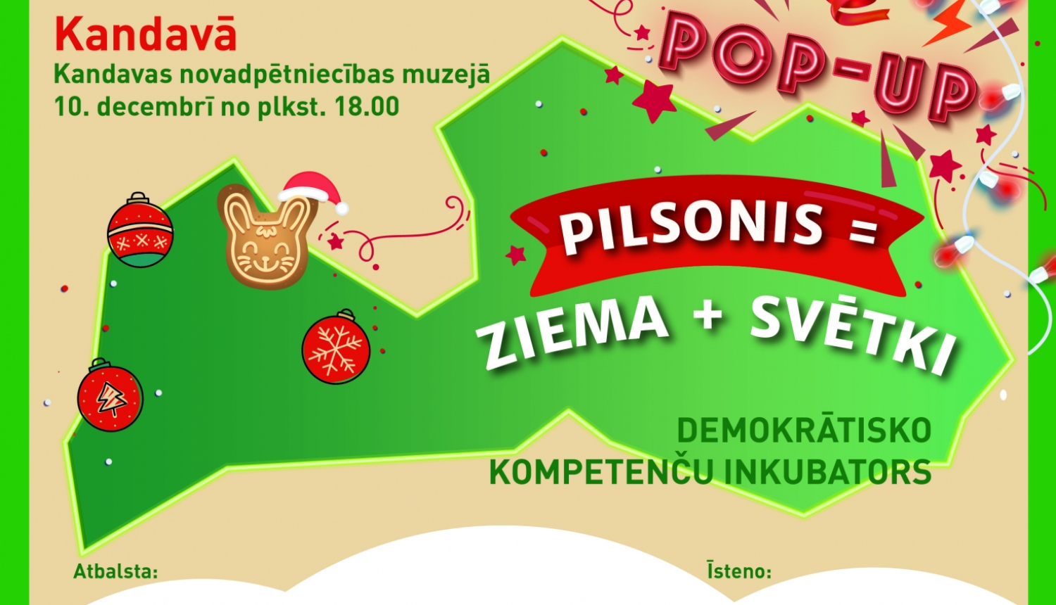 Pasākums "Pilsonis = Ziema + Svētki"