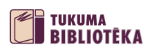 Tukuma bibliotēkas logo