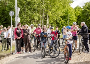 Atklāts gājēju un velosipēdistu celiņš starp Tukumu un Milzkalni