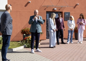 Raudas ielā 27b, Tukumā, atklāta moderna daudzdzīvokļu māja