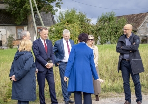 Edgars Tavars reģionālajā vizītē