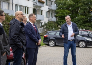 Edgars Tavars reģionālajā vizītē