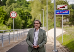 Atklāts gājēju un velosipēdistu celiņš starp Tukumu un Milzkalni