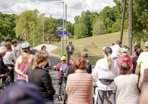 Atklāts gājēju un velosipēdistu celiņš starp Tukumu un Milzkalni