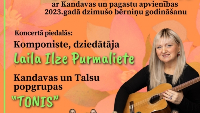Māmiņdienai veltīts koncerts ar Lailu Ilzi Purmalieti