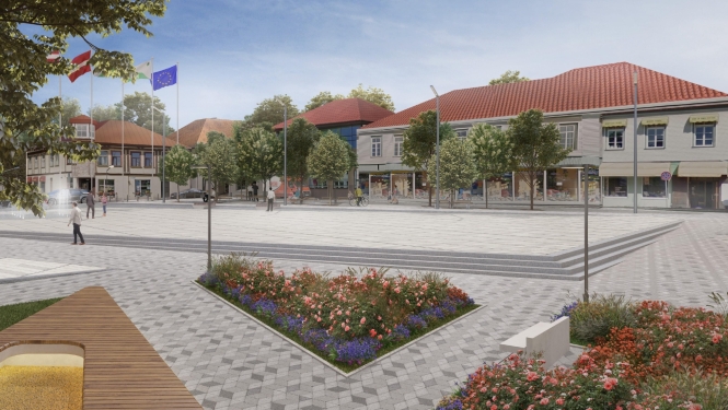 Tukuma pilsētas Brīvības laukums