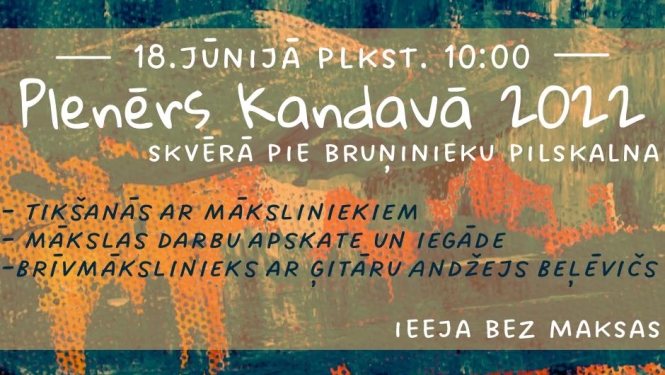 PLENĒRS KANDAVĀ 2022