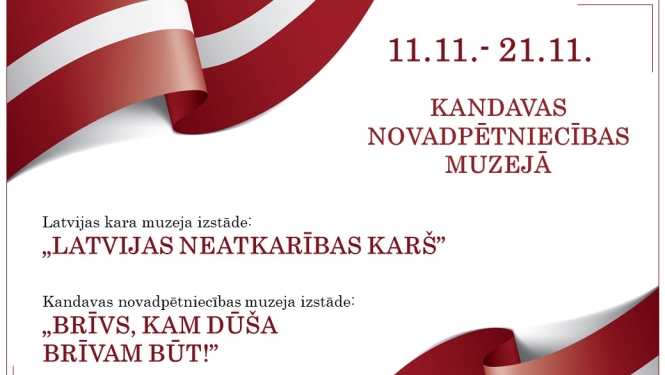 Novembra izstādes Kandavas muzejā