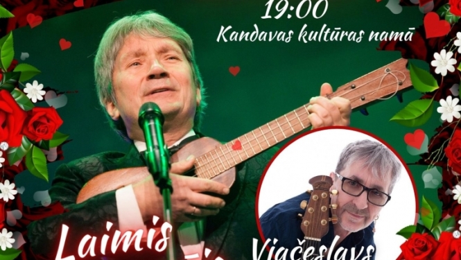 Romantisks mūzikas vakars ar Laimi Rācenāju un Vjačeslavu Mitrohinu