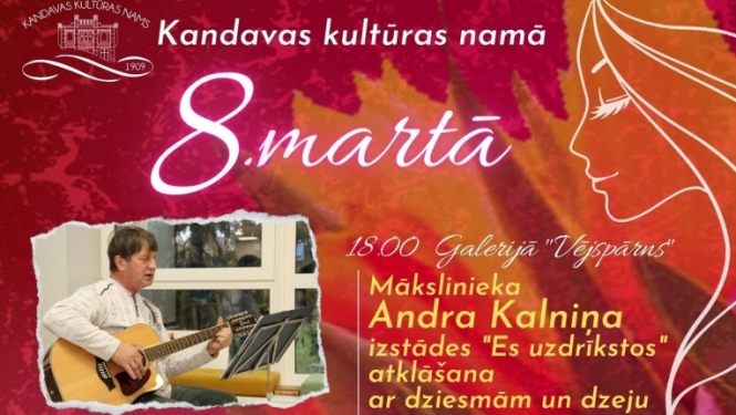 Sieviešu dienas vakars Kandavā