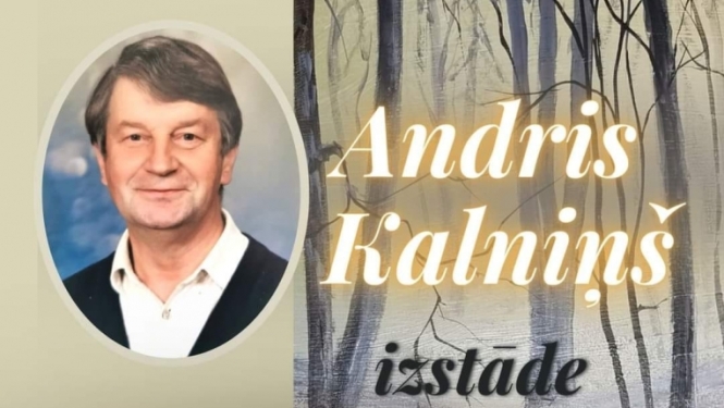 ANDRA KALNIŅA izstāde "ES UZDRĪKSTOS"