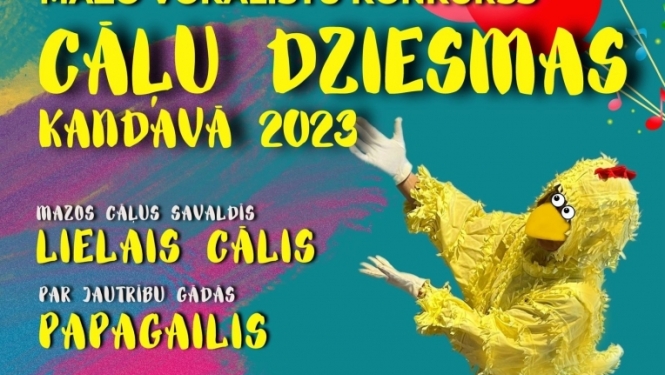 Mazo vokālistu konkurss "Cāļa dziesmas Kandavā" 