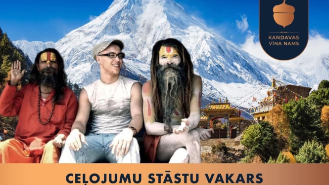 Ceļojumu stāstu vakars ar mākslinieku Jāni Bērziņu