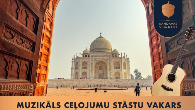 Muzikāls ceļojumu stāstu vakars "Indija"