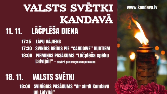 Lāčplēša diena Kandavā
