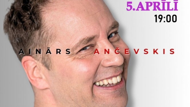 STŪRGALVIS - stand up komēdija ar Aināru Ančevski