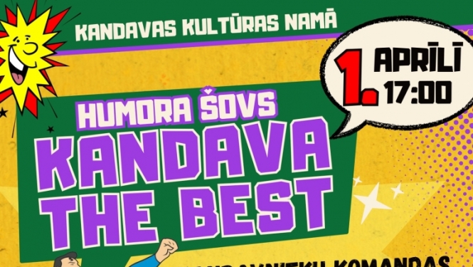 Joku dienas humoršovs “Kandava The Best”