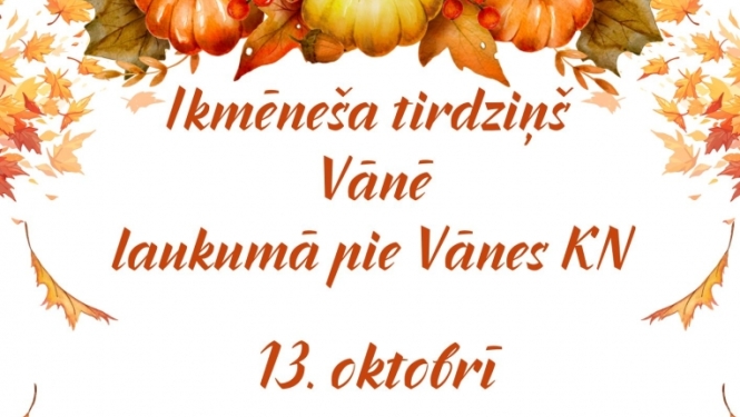 Ikmēneša tirdziņš Vānē