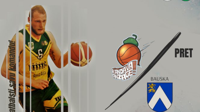 Ramirent Nacionālās basketbola līgas spēle: Kandava/Anzāģe - Bauska