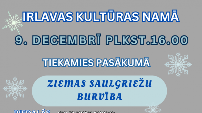 Pasākuma afiša