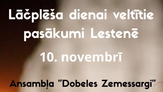 Lāčplēša dienas pasākumi Lestenē