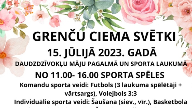 Grenču ciema svētki
