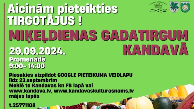 Miķeļdienas gadatirgus Kandavā