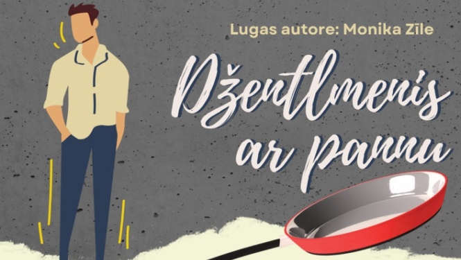 Aizputes Tautas teātra izrāde "Džentelmenis ar pannu"