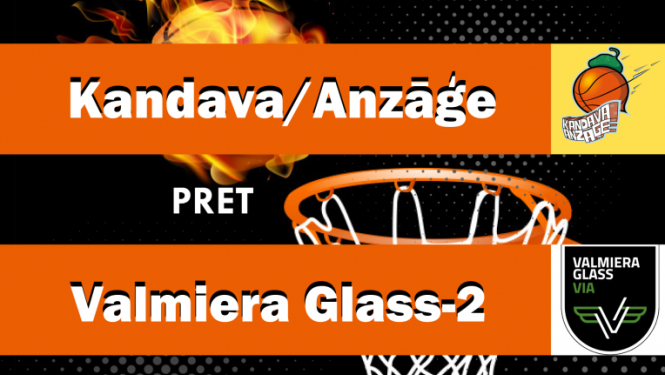 Ramirent Nacionālās basketbola līgas spēle: Kandava/Anzāģe - Valmiera Glass-2