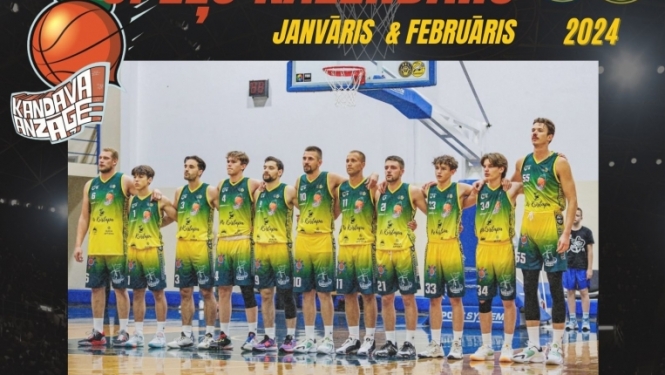 Ramirent Nacionālās basketbola līga: “Kandava/Anzāģe”-DSN/Turība