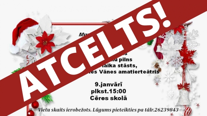 Aktiera slimības dēļ tiek atcelta Vānes amatierteātra izrāde