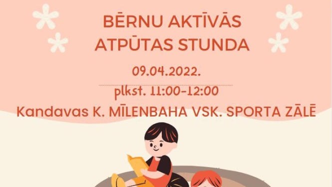 Bērnu aktīvās atpūtas stunda
