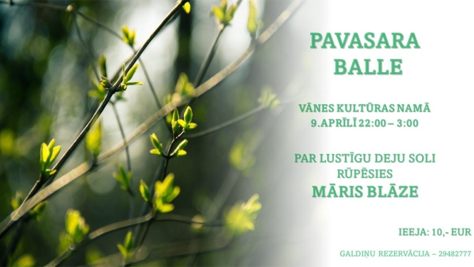 Pavasara balle Vānē